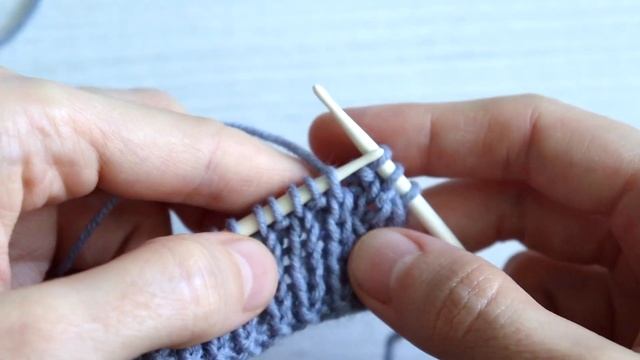 Упругая как пружина  Показываю, как вязать самую простую резинку спицами