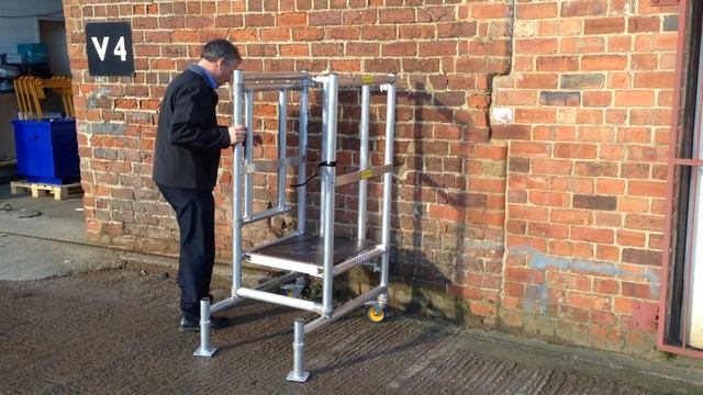 Anti surf podium platform