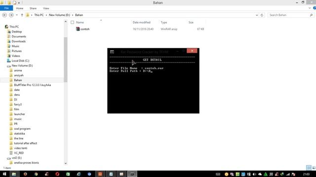 Tutorial Cara Membuka Password Winrar yang Terkunci