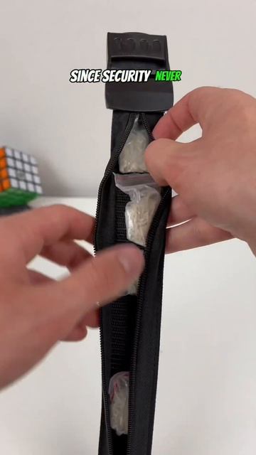 Stash like a pro with this belt #stash #belt #party