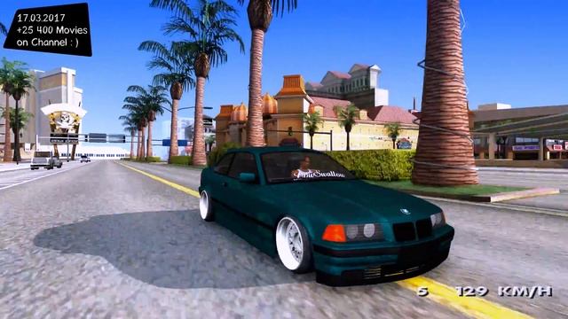 BMW E36 coupe - GTA San Andreas TUNING / 🔥 4K / 60FPS 🔥 GTX 1080 _REVIEW