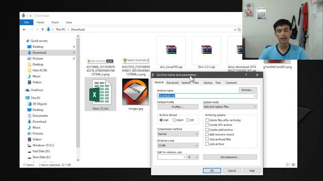 Hướng Dẫn cách sử dụng Zip File ( WinRar )