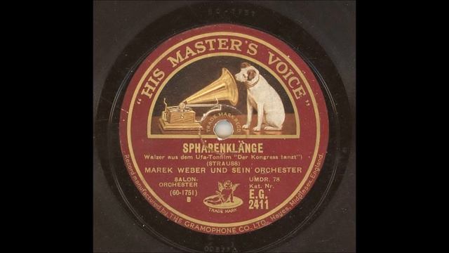 MAREK WEBER UND SEIN ORCHESTER - SPHÄRENKLÄNGE