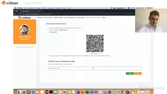 Webinar: cidaas LIVE DEMO