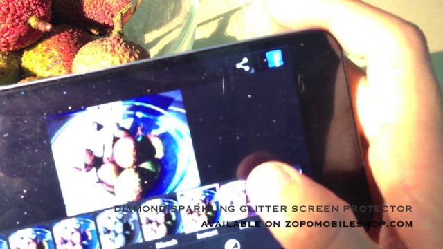 zopo zp980 c2 accessory-DIAMOND SPARKLING GLITTER SCREEN PROTECTOR