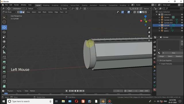 [2.81] Ball Pen Modelling In BLENDER EEVEE