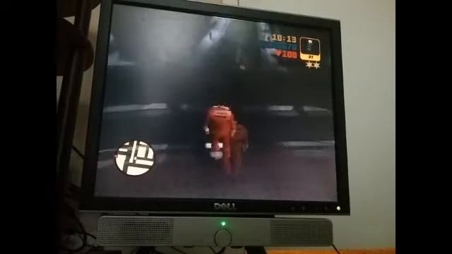 GTA 3 Gameplay chasing trains and police following me with Sfx