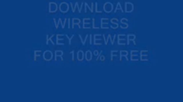 wirless key view software free downloads