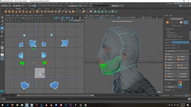 How to create Multi Udim UV's- Modelling 3D Tutorials for Beginners www.digital-characters.com