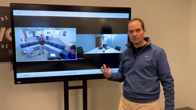 AVer EP65 RingCentral Meeting Rooms Touch Display