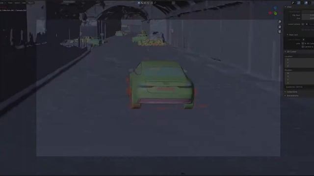 Realistic car animation / Blender 2.9