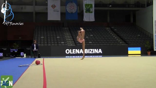 Olena Bizina - Kyiv Voshod (UKR) - Bola (Ball) - Junior AA - AGN Cup 2018