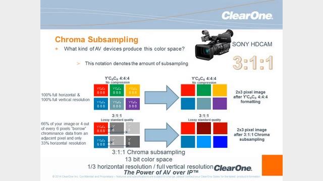 StreamNet VIEW PRO Certified Product Specialist Training - Color Space