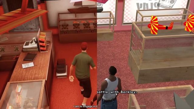 New Model Army - San Andreas Remastered VS Definitive Edition Comparison #gta #gtatrilogy