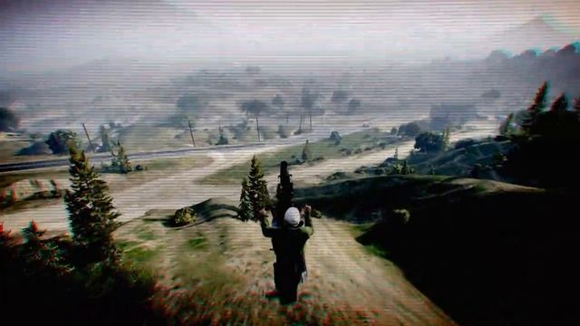 Grand Theft Auto V Online-Летающий байкер.