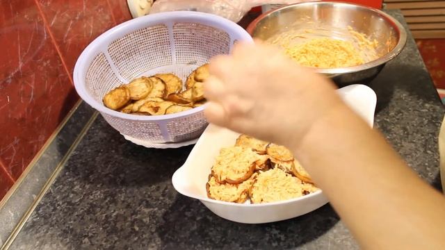 Замечательная закуска из баклажанов.