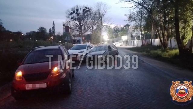 Погоня за пьяным водителем Пассата под Калининградом
