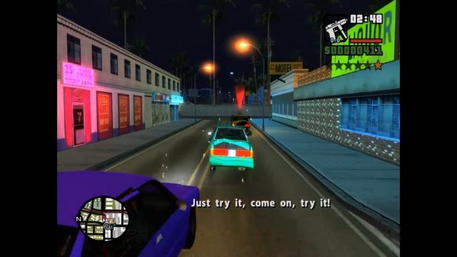 GTA SA Забегаловка (random mod)