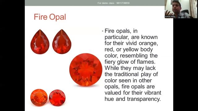 CLASS 6-OPAL ||FREE COLOR GEMSTONE (GEMOLOGY COURSE) by NIDG ||मुक्त रंग रत्न पाठ्यक्रम||