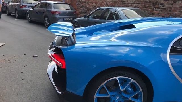 Brand New Bugatti Chiron Spoted! Amazing Sound!!!