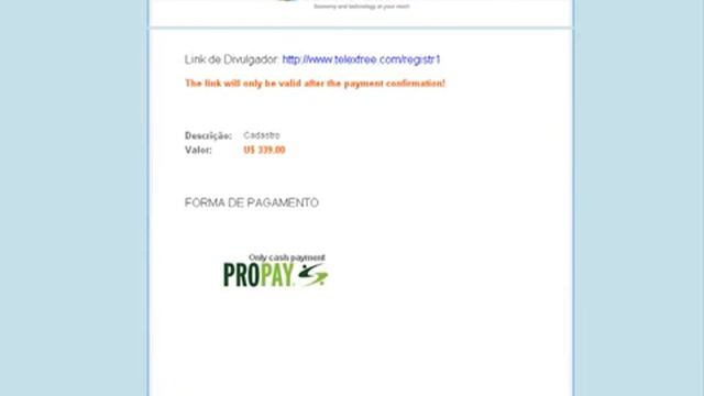 Telexfree регистрация, активация и оплата ТелексФри