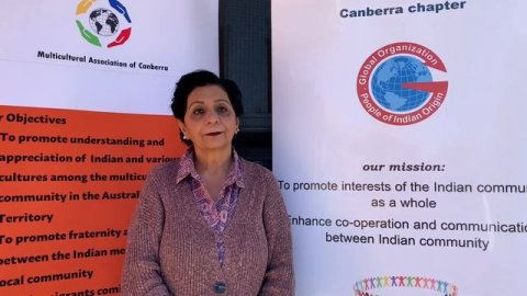 Radio Manpasand visits Laughter Yoga and Zumba by ACT Carers GOPIO & MAC #Canberra