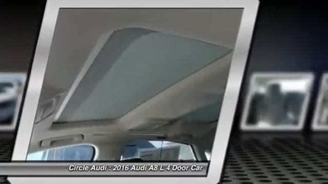 2016 Audi A8 L Long Beach CA 208954