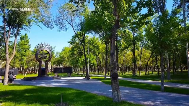 Парк Жеңіс и набережная Үшбұлақ