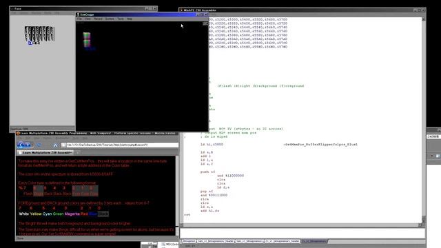 Lesson P4 - Bitmap graphics on the ZX Spectrum and Sam Coupe
