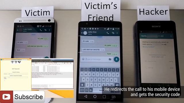 How to crack #whatsapp account simple demo | just education purpose