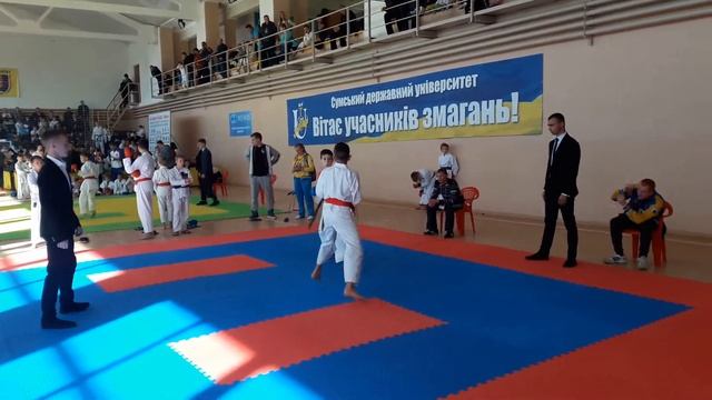 Soke Kubota Euro Cup Ukraine, Sumy 12-14.10.2018     Кумите І место