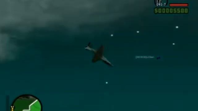 Flying a Hydra - GTA SA
