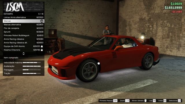 gta 5 online:dlc los santos tuners: tunando e testando: annis ZR350