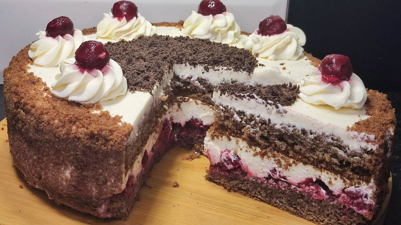 ТОРТ К ПРАЗДНИКУ / С сочной начинкой и  крем чизом