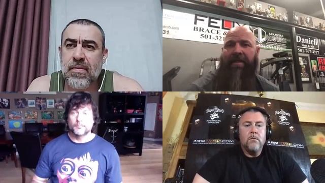 ARMWRESTLING APP SPECIAL -"IN THE PRESENCE OF GREATNESS"-DEVON LARRATT, MCHAEL TODD & ENGIN TERZI-1