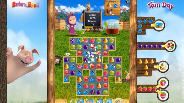 Game Jam Day Masha and The Bear Guide level 8