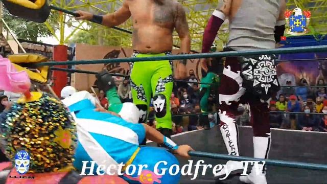 CARAMELO, TILIN, STAR KID Y KID MAYA  VS SPARTA, AZTECA Y ESPÍRITU MAYA