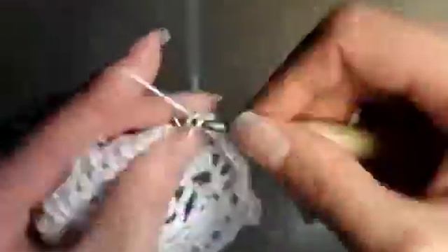 6  Как связать берет ажурный, донышко, 6 ряд