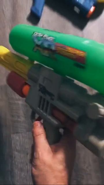 Will ya’ look at that! #watergun #watergunchallenge #supersoaker #collection #guncollection #to...