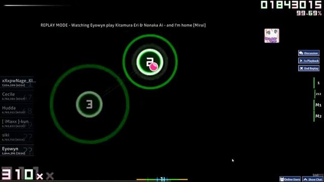 Kitamura Eri & Nonaka Ai - And I'm Home DT [Eyowyn]