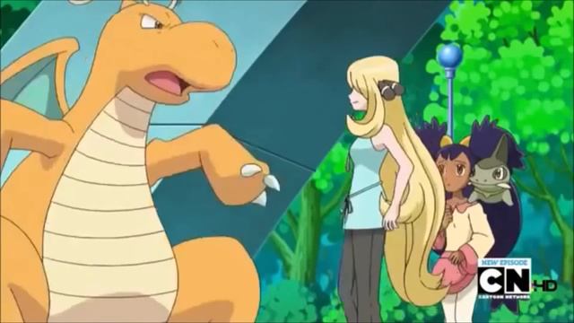 Pokemon BW Rival Iris's Dragonite Lola Bunny Sky Road Act 2 Dragon Dance Music Sonic Lost World