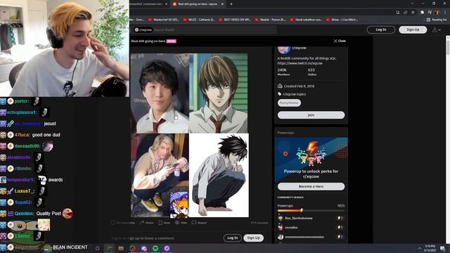 XQC REACTS TO HIS REDDIT AFTER LOSING TO A YOUTUBE GUY #1 (w/chat) !