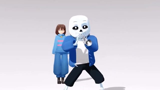 【MMD Oat Thailand】 Санс затролил ФРИСК ?!