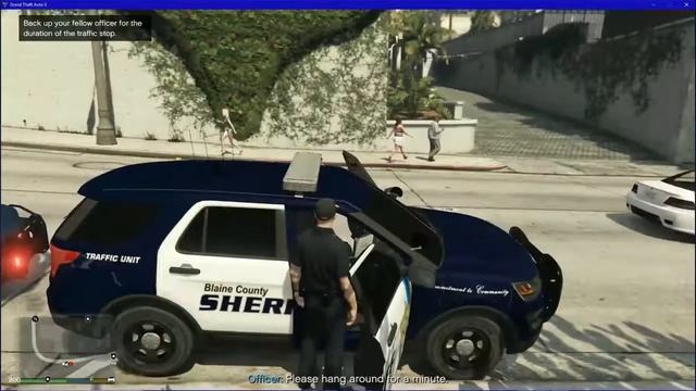 Grand Theft Auto 5 LSPDFR #11 Officer Backup