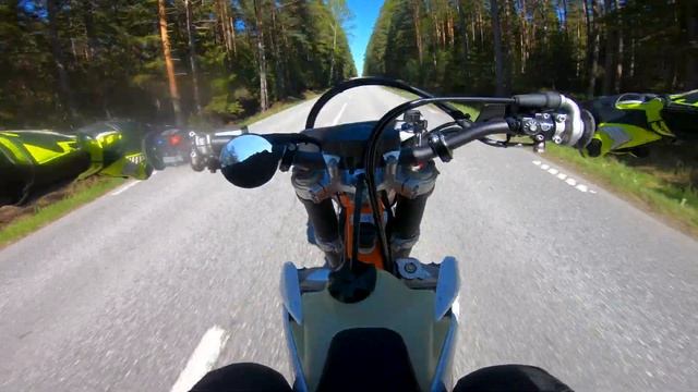 KTM EXC 300 TPI Microphone test Zoom H1N RAW Sound