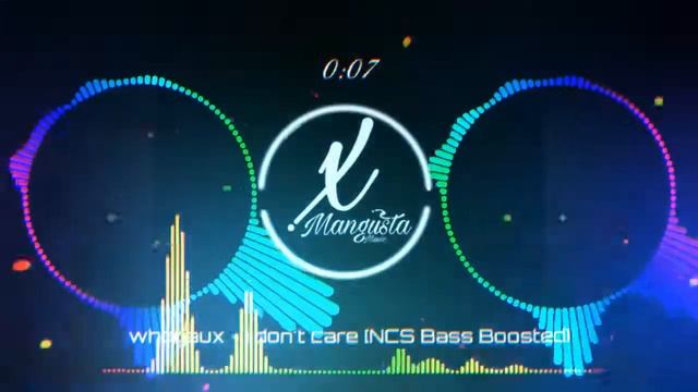 TEASER---------Whogaux - I don't care (NCS Bass Boosted) {x. Music}