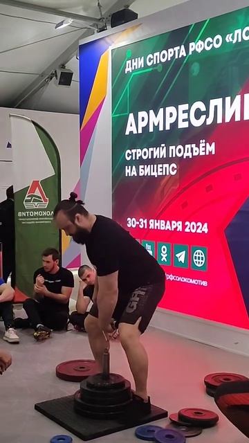 ТЯГА РОЛЛИНГА 90 КГ! ЛЕВОЙ РУКОЙ!! LEFT-HAND-HAND 90 KG ROLLING THUNDER LIFT.