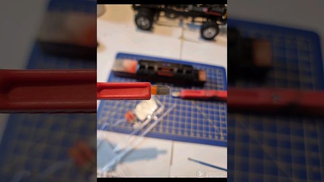 Mercedes-benz 1844 SK Italeri model part 1