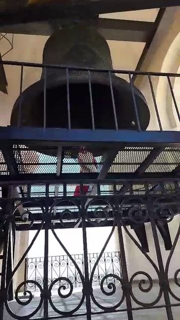 пасхальный перезвон храме Христа Спасителя большой колокол