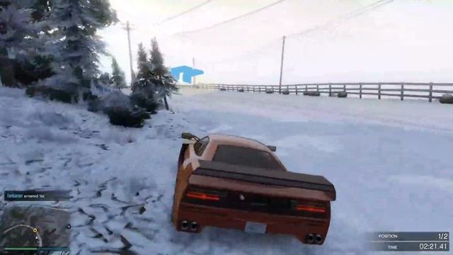 Rockstar Finally enabled Snow in races